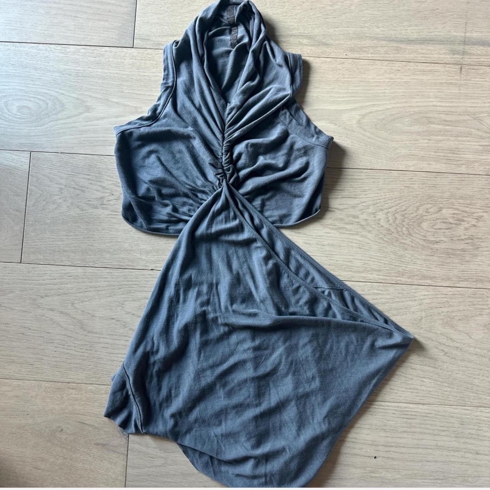 Rick Owens Women's Grey Baggy T-shirt
